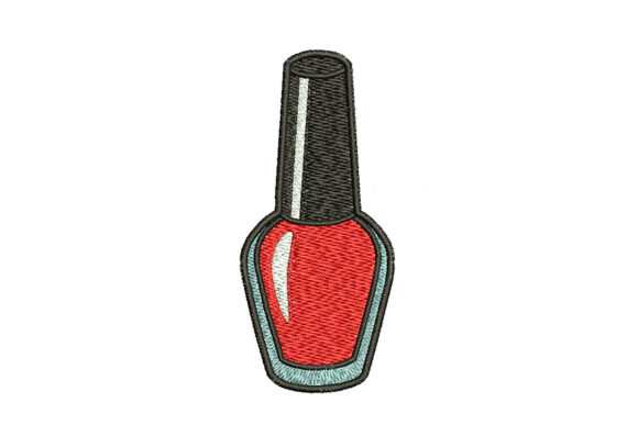 Bottle of Nail Polish Embroidery Design Review