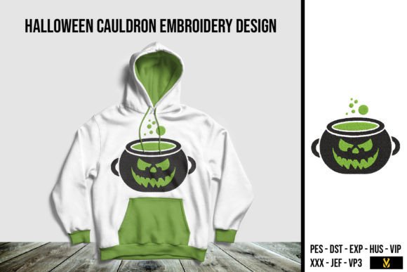 Halloween Cauldron Design Review for Holiday Embroidery