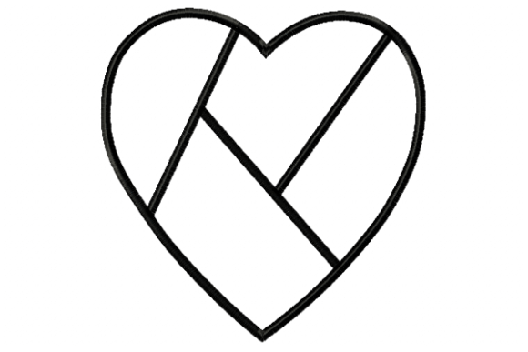 Heart Divided Applique: A Designer’s Review for Handmade Gifts