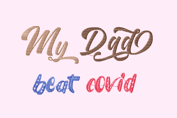 My Dad Beat Covid Lettering: A Designer’s Review