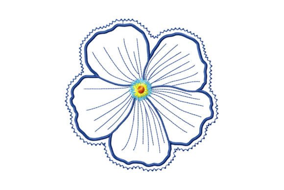 Reviewing Blue Flower Applique for Boutique Sweatshirts