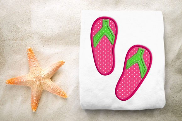 Summer Flip Flop Applique Review