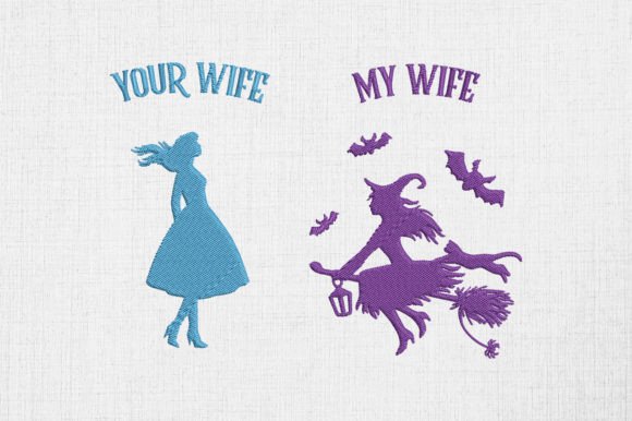 Your Wife My Wife Witch Halloween Design Review